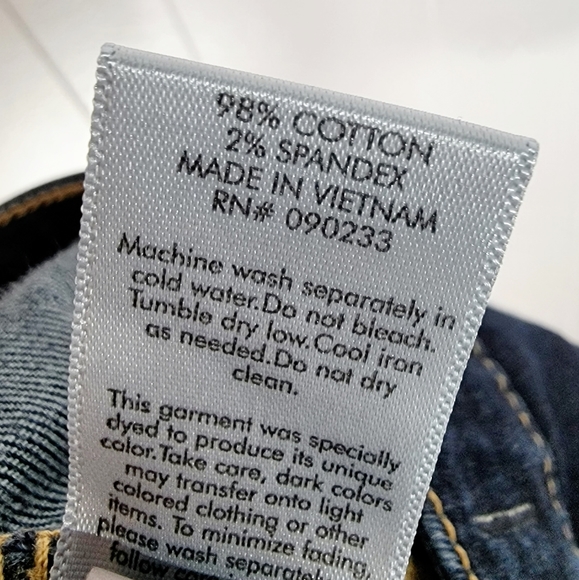 Bullhead Skinny Ankle Dark Blue Stretch Jeans Size 1 - Picture 2 of 7